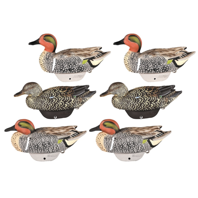 Heyday Outdoors FlexFloat Green Winged Teal 6 pack