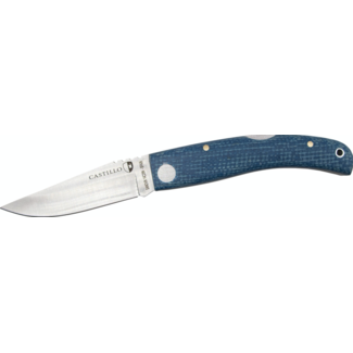 SportHansa Castillo Navaja Coastal Blue Micarta Folding Knife