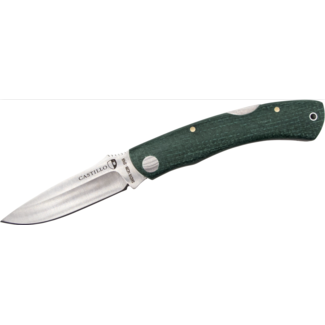 SportHansa Castillo Torre Juniper Green Micarta Folding Knife