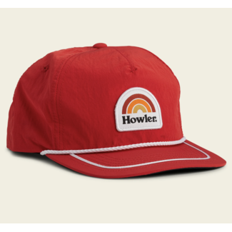 Howler Brothers Unstructured Snapback - Howler Rainbow : Scarlet
