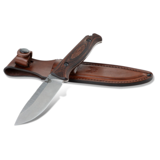 Benchmade 15002 SADDLE MTN SKINNER, FB, WOOD