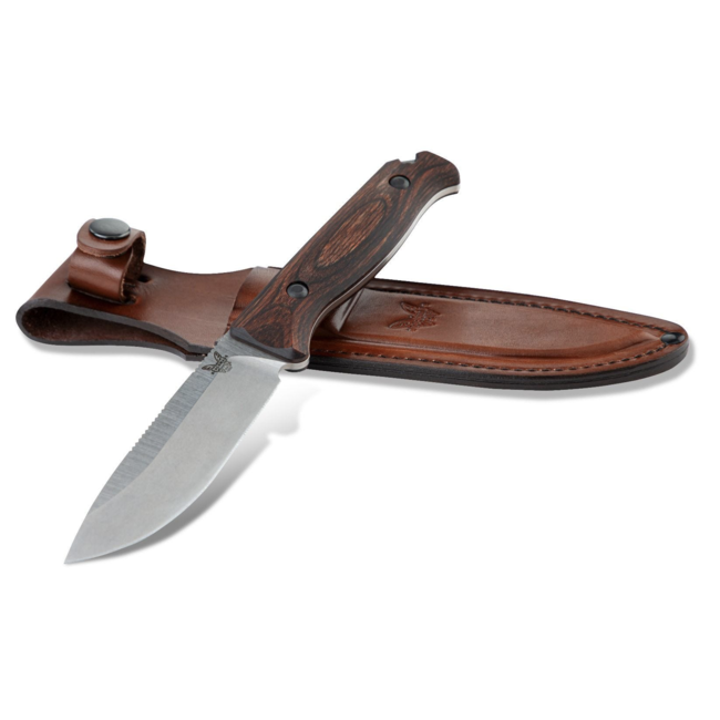 Benchmade 15002 SADDLE MTN SKINNER, FB, WOOD
