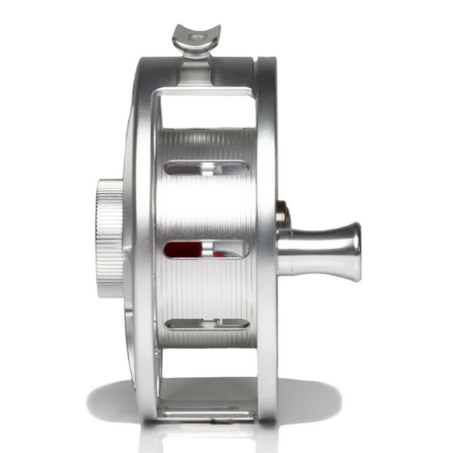 Hatch Outdoors Hatch Iconic 9 Plus, Clear/Red, Large Arbor