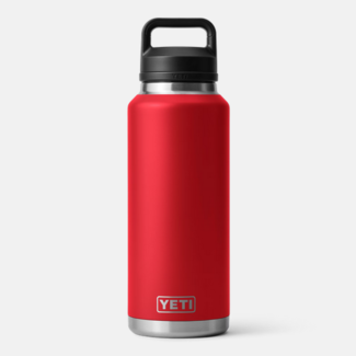 YETI Rambler 46 oz. Black Insulated Bottle with Chug Cap