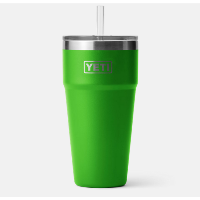 Yeti Rambler 26 oz Straw Cup Black