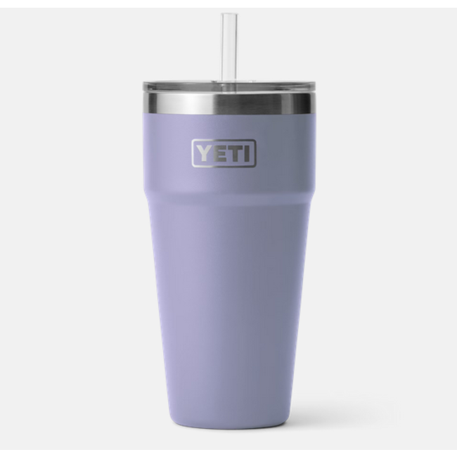Yeti Rambler 26 oz Straw Cup Black