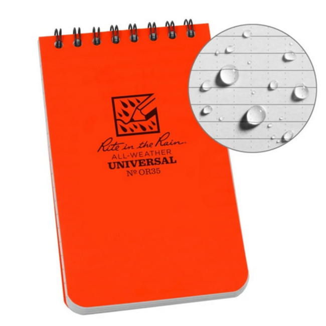 Rite in the Rain 3x5 HI VIZ NOTEBOOK