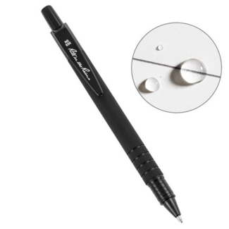 Rite in the Rain ALL-WEATHER PEN - MATTE BLACK, PLASTIC W/ CLIP-BLACK INK