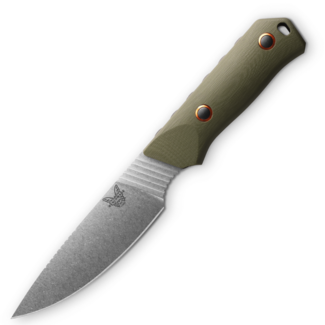 Benchmade 15600-01 RAGHORN, FIXED BLADE, DROP POINT