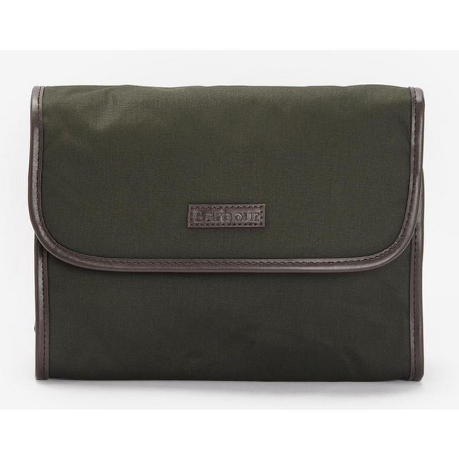 Barbour Barbour Wax Hanging Washbag