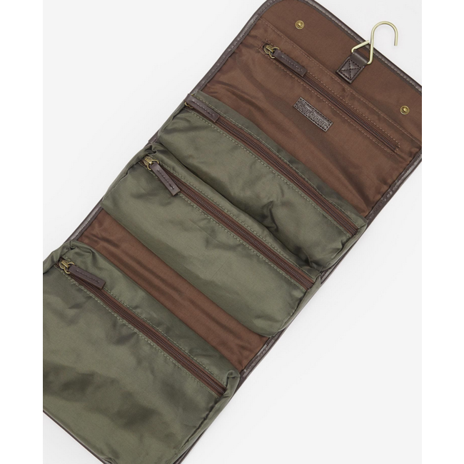 Barbour Barbour Wax Hanging Washbag