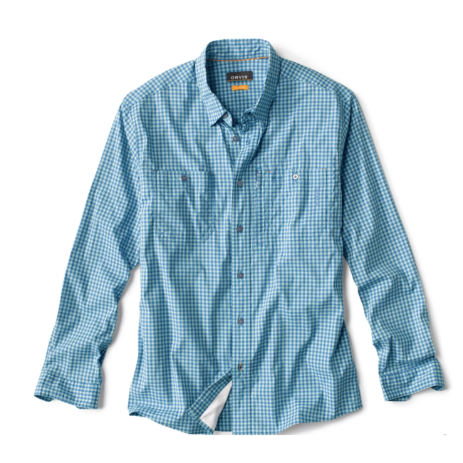 Orvis River Guide Shirt Raisin Plaid