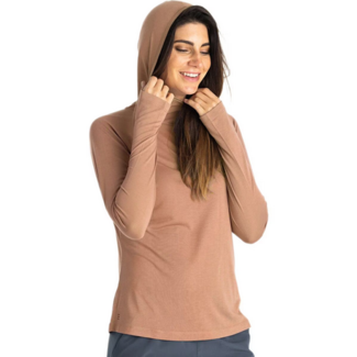 Free Fly Women's Bamboo Lightweight Fleece Hoodie