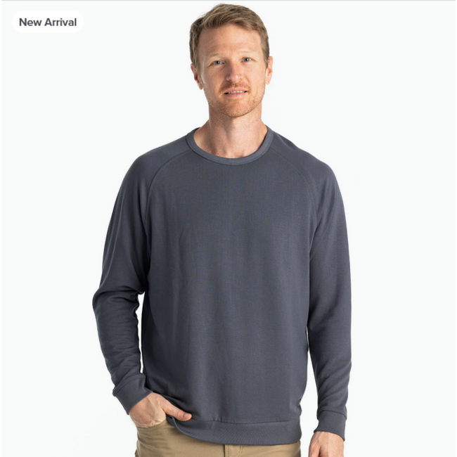 Free Fly Men's Bamboo Lightweight Fleece Crew