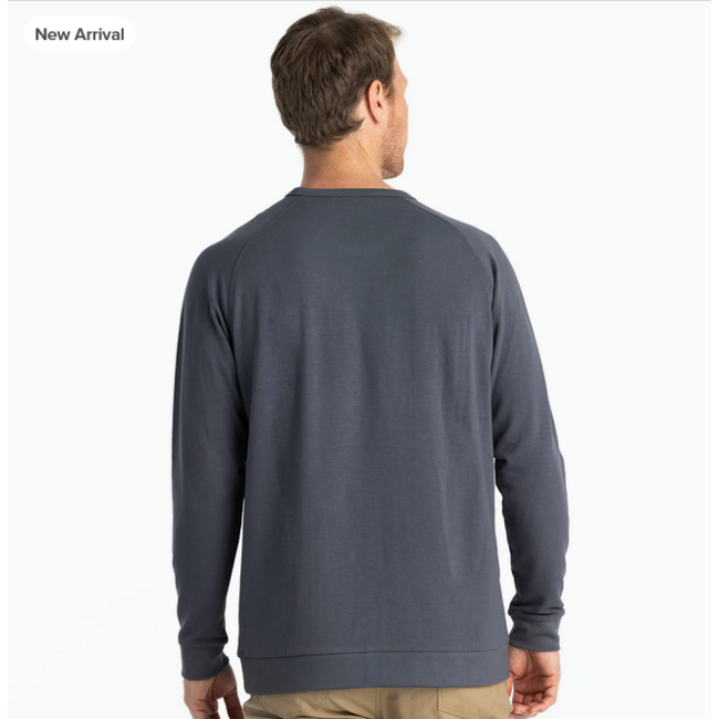 Free Fly Men's Bamboo Lightweight Fleece Crew