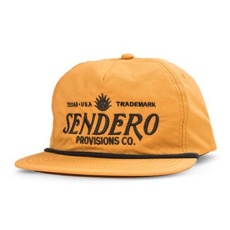Sendero Provisions Co. Logo Hat - Mustard/Brown