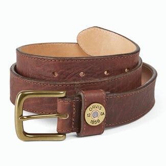 Orvis Bison leather Shot Shell Belt