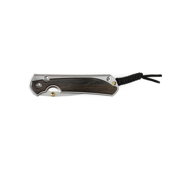 Chris Reeve Knives Large Sebenza 31 Inlay Bog Oak Drop Point CPM Magnacut