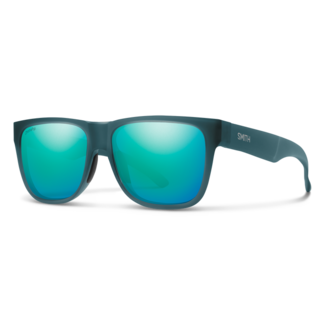 Smith Optics Lowdown 2 Matte Pacific Crystal | ChromaPop Polarized Opal Mirror