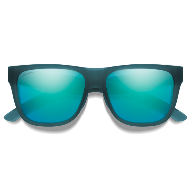 Smith Optics Lowdown 2 Matte Pacific Crystal | ChromaPop Polarized Opal Mirror
