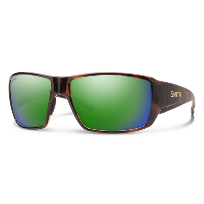 Smith Optics Guides Choice Tortoise | ChromaPop Glass Polarized Green Mirror