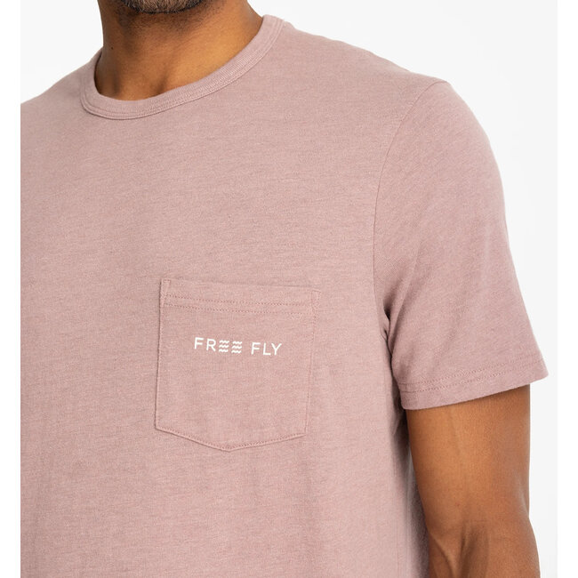 Free Fly Channel Markers Pocket Tee