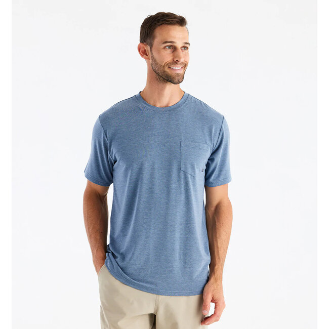 Free Fly Men's Bamboo Flex Pocket Tee