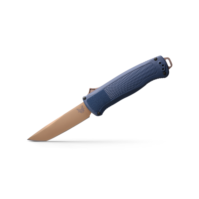Benchmade 5370FE-01 Shootout, Auto, OTF, Tanto, Navy