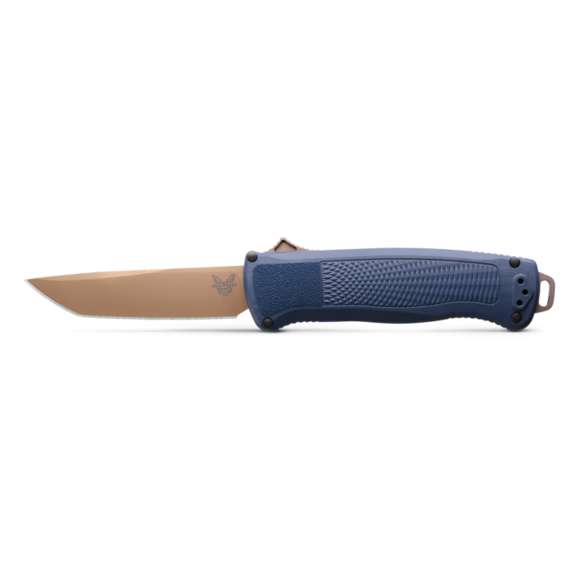 Benchmade 5370FE-01 Shootout, Auto, OTF, Tanto, Navy