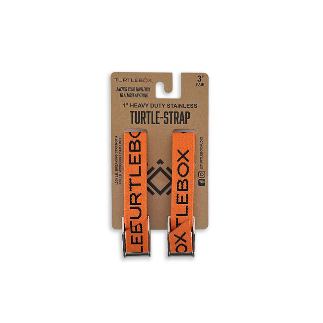 Turtlebox Audio TurtleBox Tie-Down Kit Blaze Orange