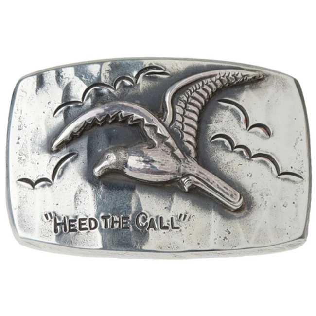 Howler Brothers Belt Buckle : Seagulls
