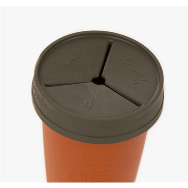 Fishpond Largemouth PIOPOD Microtrash Container- Cutthroat Orange