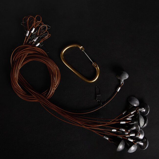 Heyday Outdoors 6ft 6oz Mushroom TX Rigs Brown (12ct)