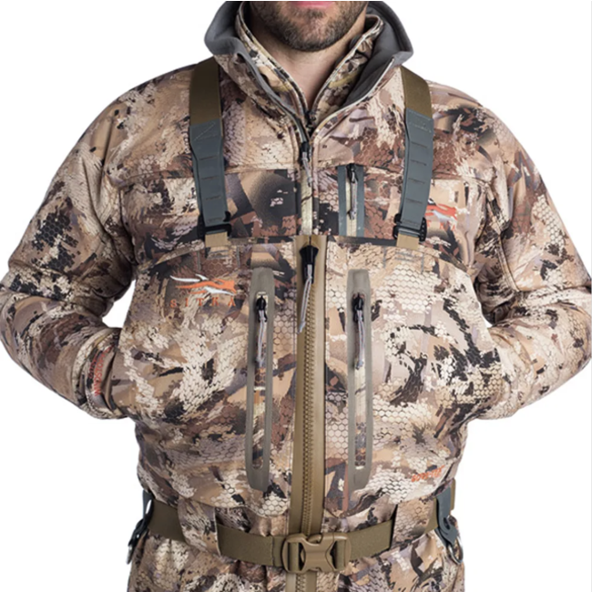Sitka Delta Zip Wader w/ Lacrosse Boots
