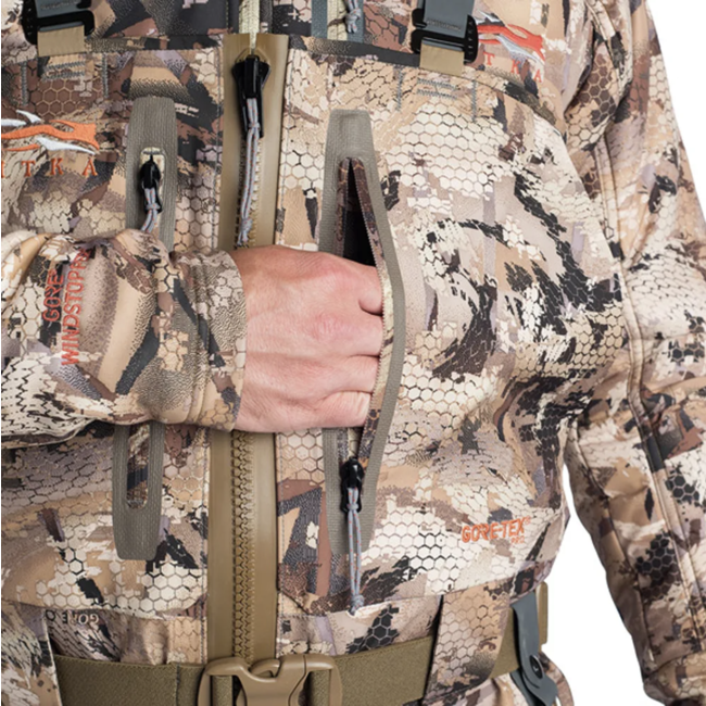 Sitka Delta Zip Wader w/ Lacrosse Boots