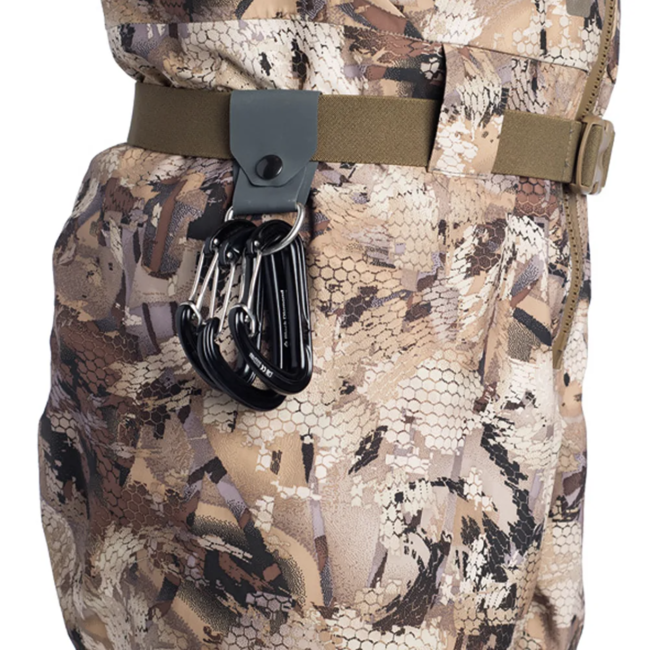 Sitka Delta Zip Wader w/ Lacrosse Boots