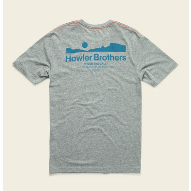 Howler Brothers T-Shirt : Howler Arroyo : Grey Heather