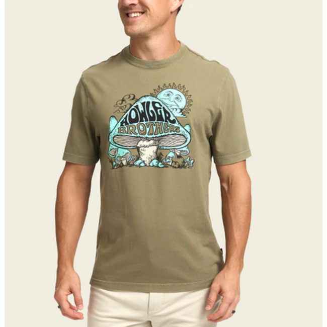 Howler Brothers Cotton T-Shirt : Daydream Believer : Olive