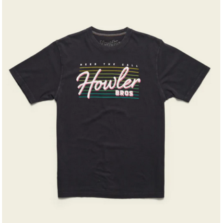 Howler Brothers Cotton T-Shirt : Howler Beach Club : Black