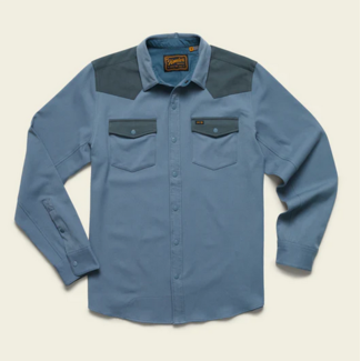 Howler Brothers Stockman Stretch Snapshirt : Mirage Blue