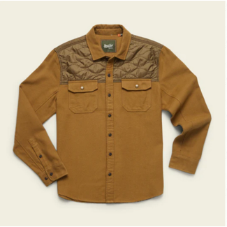 Howler Brothers Quintana Quilted Flannel : Teak