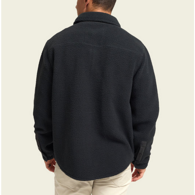 Howler Brothers Allegheny Fleece Overshirt : Antique Black