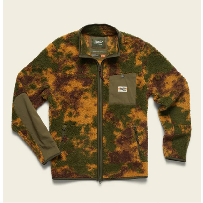 Howler Brothers Chisos Fleece Jacket : Inkblots : Diffusion Camo