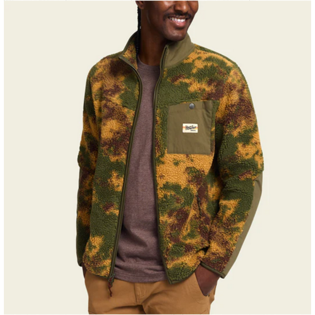 Howler Brothers Chisos Fleece Jacket : Inkblots : Diffusion Camo