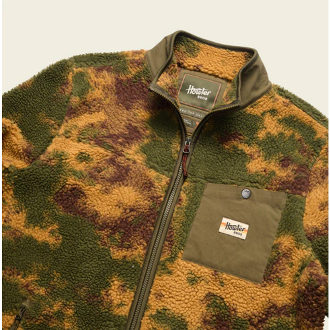 Howler Brothers Chisos Fleece Jacket : Inkblots : Diffusion Camo
