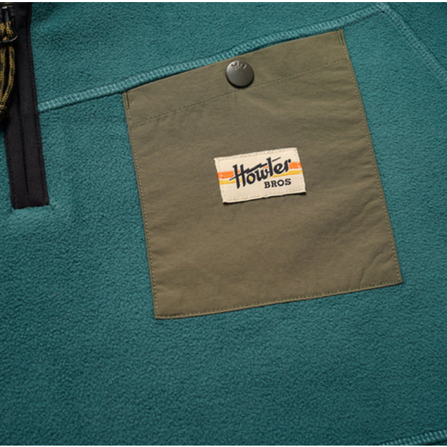 Howler Brothers Free Range Fleece Pullover : Sea Blue