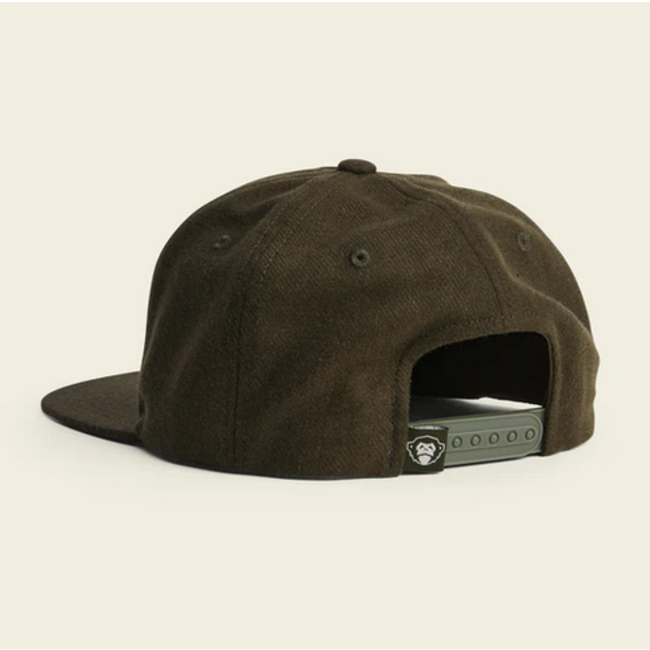 Howler Brothers Unstructured Snapback Hats : Big HB : Dark Olive