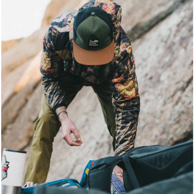 Howler Brothers Aperture Tech Strapback - Howler Arroyo : Army / Brown / Black