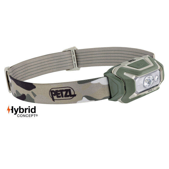 Petzl Headlamp ARIA 1 RGB Camo