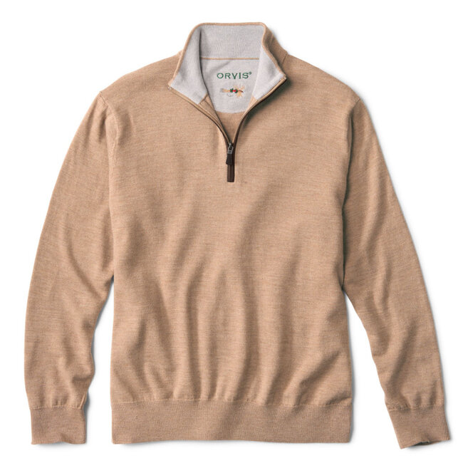 Orvis MERINO QUARTER ZIP SWEATER 2.0